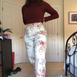 BDG Floral Mom Jeans